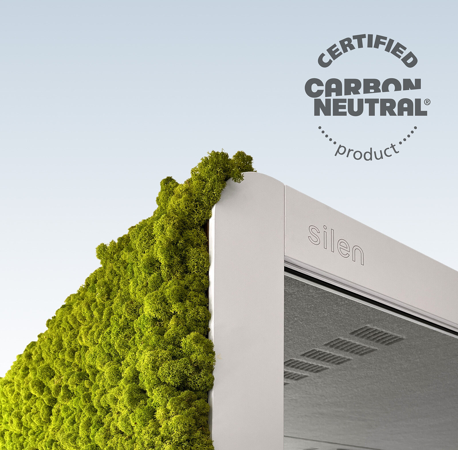 All Silen's pods are certified CarbonNeutral®